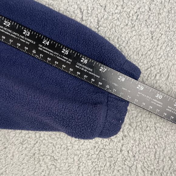 Columbia Women's Large Blue Long Sleeve Fleece Sweatshirt w/ Pockets - Picture 9 of 11